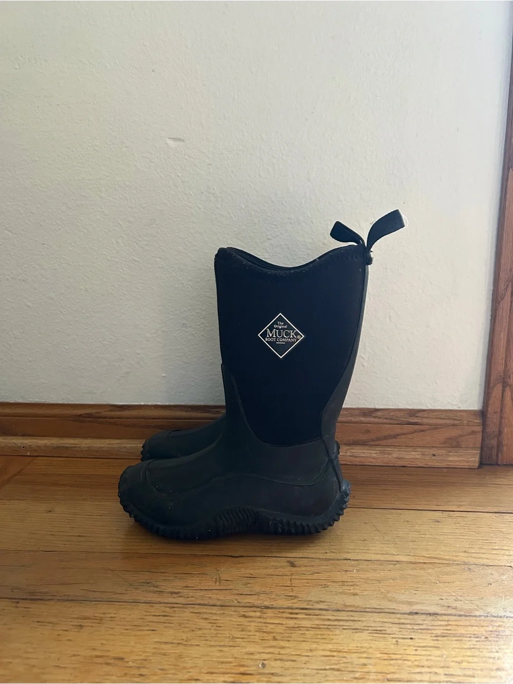 Muck Boot Company Kids' Black Waterproof Pull-On Boots